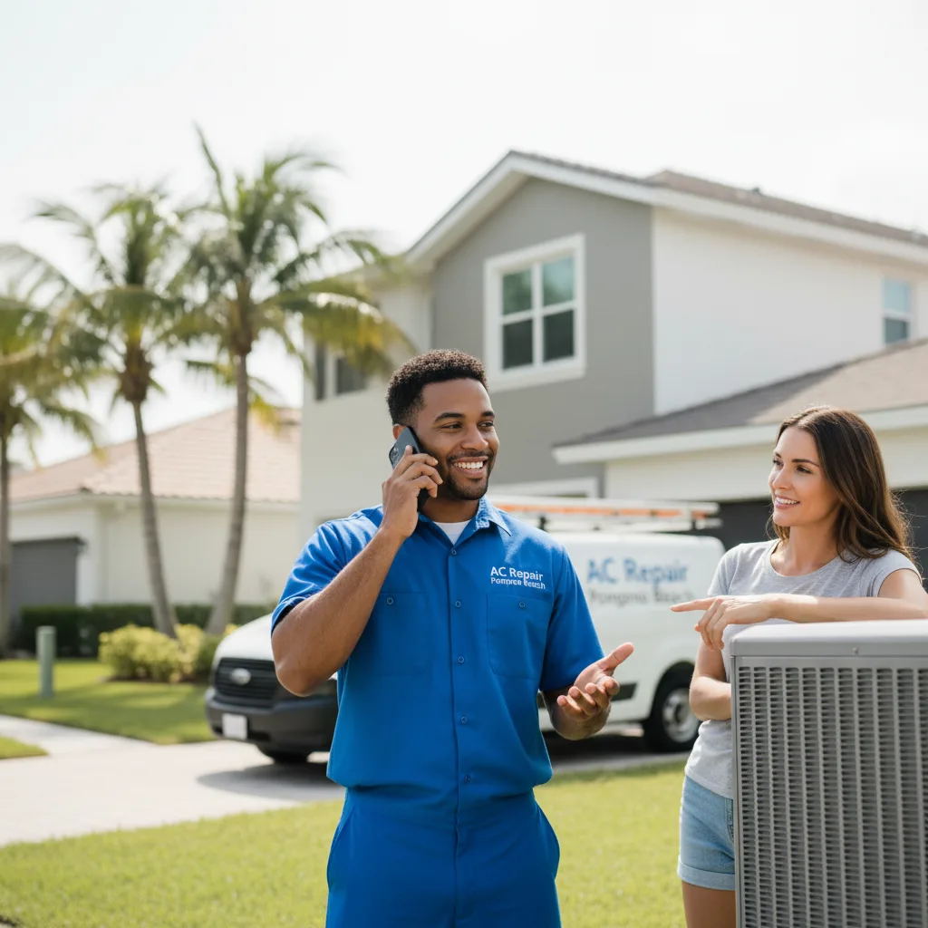 AC Repair Pompano Beach customer support in Stanton